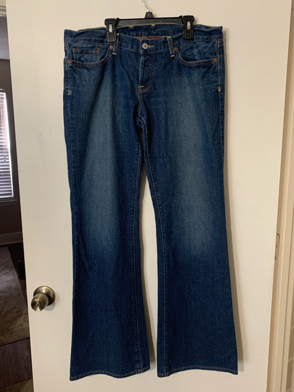 Lucky Brand Indigo Wide-Leg Flare Jeans